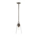 Z-Lite Wentworth Plated Bronze 1 Light Pendant 2300P8-BP | theLightShop
