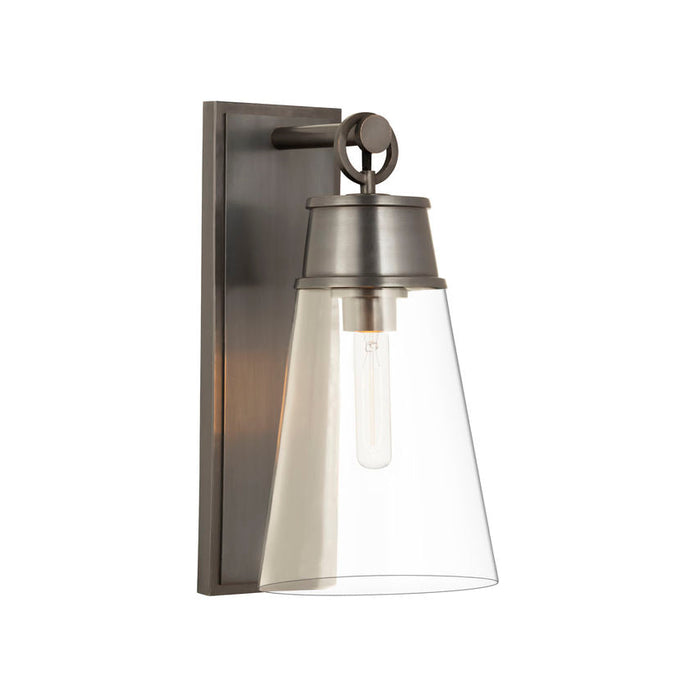 Z-Lite Wentworth Plated Bronze 1 Light Wall Sconce 2300-1SL-BP | theLightShop