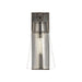 Z-Lite Wentworth Plated Bronze 1 Light Wall Sconce 2300-1SL-BP | theLightShop