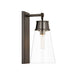 Z-Lite Wentworth Plated Bronze 1 Light Wall Sconce 2300-1SL-BP | theLightShop