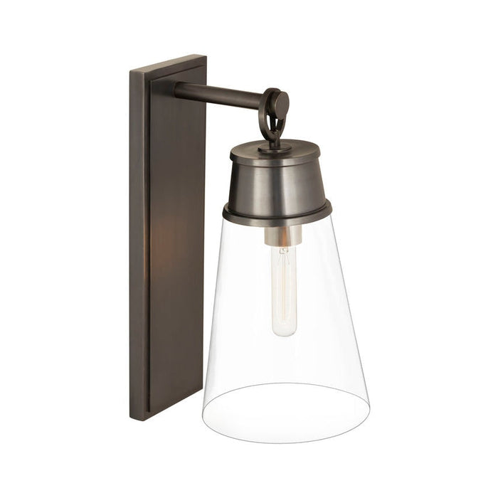 Z-Lite Wentworth Plated Bronze 1 Light Wall Sconce 2300-1SL-BP