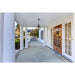 Z-Lite Westover Black Outdoor Chain Mount Ceiling Fixture 580CHB-BK - Outdoor Pendants