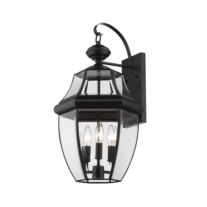Z-Lite Westover Black Outdoor Wall Sconce 580B-BK | theLightShop