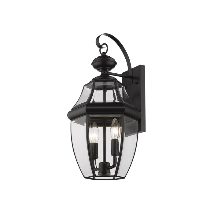 Z-Lite Westover Black Outdoor Wall Sconce 580M-BK | theLightShop