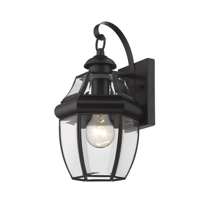 Z-Lite Westover Black Outdoor Wall Sconce 580S-BK | theLightShop