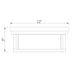 Z-Lite Willow Bronze Flushmount 426F12-BRZ | theLightShop