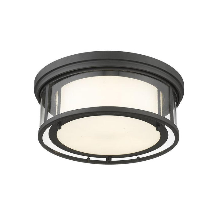 Z-Lite Willow Bronze Flushmount 426F16-BRZ | theLightShop