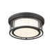 Z-Lite Willow Bronze Flushmount 426F16-BRZ | theLightShop