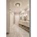 Z-Lite Willow Brushed Nickel Flushmount 426F12-BN - Flushmounts