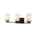 Z-Lite Willow Matte Black Vanity 426-3V-MB | theLightShop