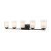 Z-Lite Willow Matte Black Vanity 426-5V-MB | theLightShop