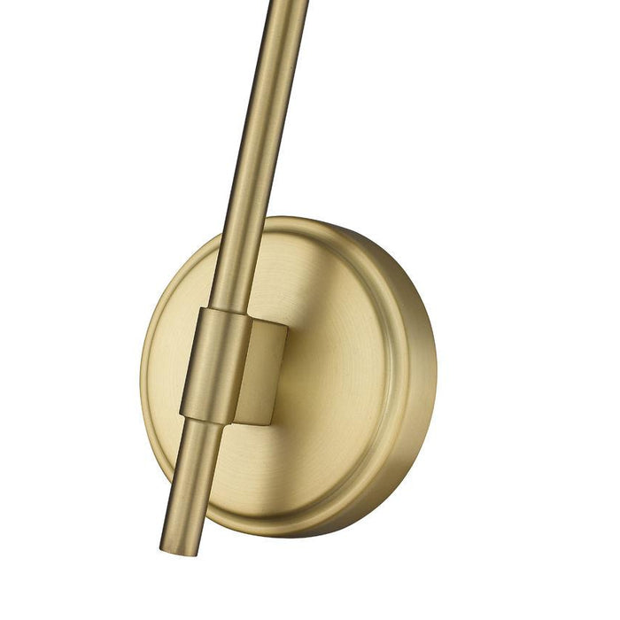 Z-Lite Winward Olde Brass Wall Sconce 816-1S-OBR | theLightShop