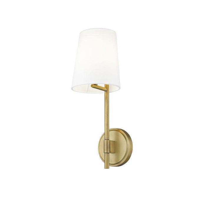 Z-Lite Winward Rubbed Brass Wall Sconce 816-1S-RB | theLightShop