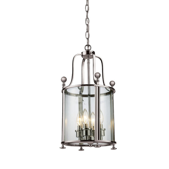 Z-Lite Wyndham 4 Light Pendant - Brushed Nickel