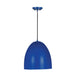Z-Lite Z Studio Dome Blue 1 Light Pendant 6012P12-BLU | theLightShop