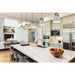 Z-Studio Matte White Heritage Brass 1 Light Mini-Pendant - Mini-Pendants