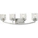 Zaid Brushed Nickel Vanity | theLightShop
