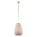 Zanzibar Soft Gold 3 Light Pendant Crystorama ZAN-9013-SG
