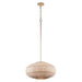 Zanzibar Soft Gold 4 Light Pendant Crystorama ZAN-9014-SG