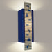 Zen Garden Cobalt Blue and Multi Sapphire Wall Sconce - Wall Sconce