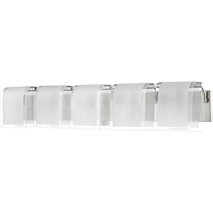 Zephyr Brushed Nickel Vanity | theLightShop