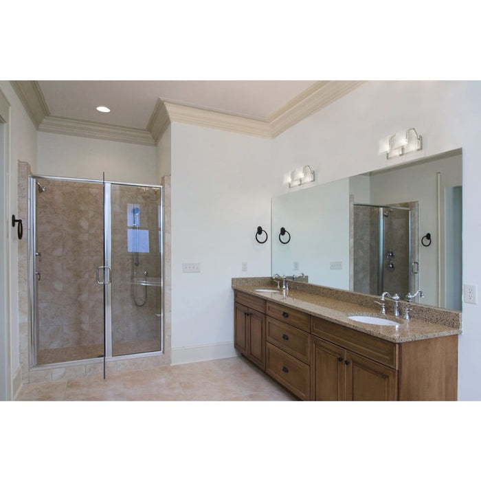 Zephyr Brushed Nickel Vanity | theLightShop