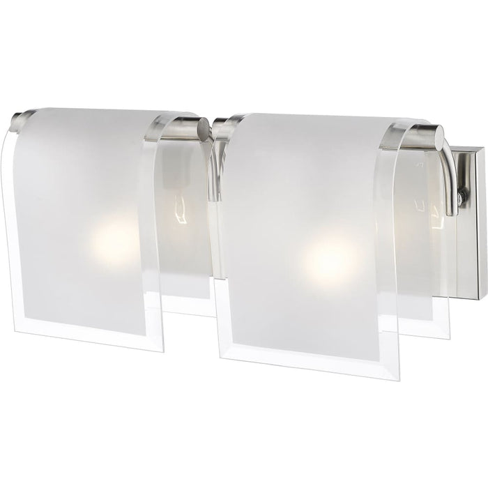 Zephyr Brushed Nickel Vanity | theLightShop