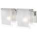 Zephyr Brushed Nickel Vanity | theLightShop