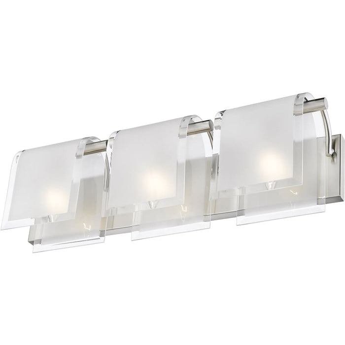 Zephyr Brushed Nickel Vanity | theLightShop