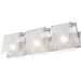 Zephyr Brushed Nickel Vanity | theLightShop