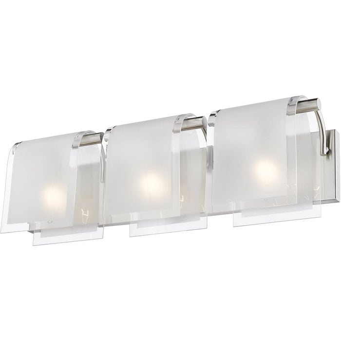 Zephyr Brushed Nickel Vanity | theLightShop