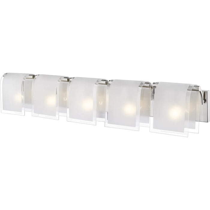Zephyr Brushed Nickel Vanity | theLightShop