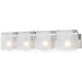 Zephyr Brushed Nickel Vanity | theLightShop