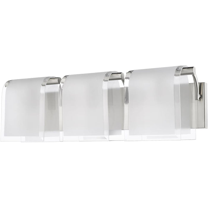 Zephyr Brushed Nickel Vanity | theLightShop