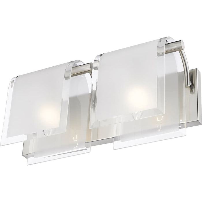 Zephyr Brushed Nickel Vanity | theLightShop