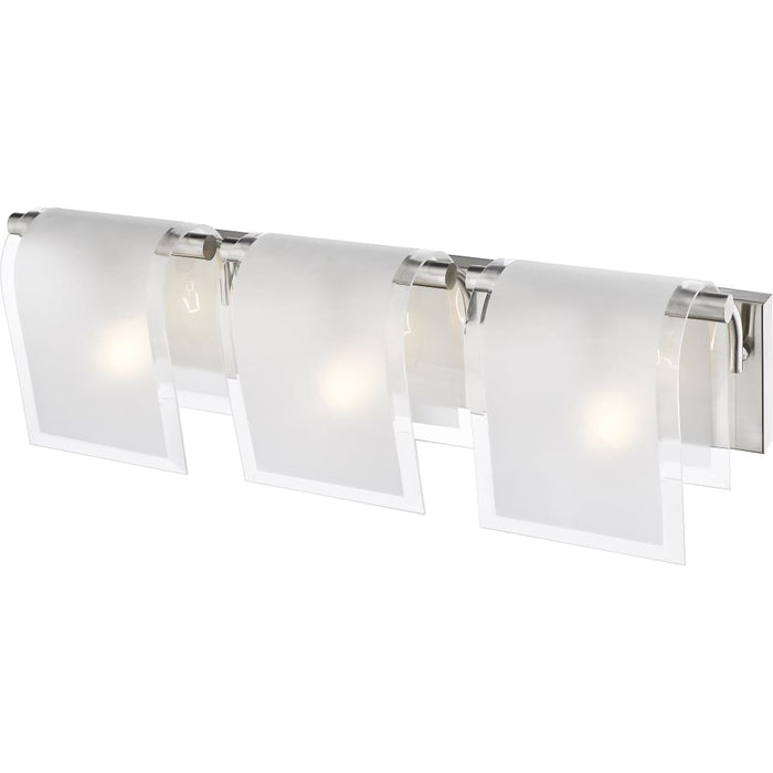 Zephyr Brushed Nickel Vanity | theLightShop