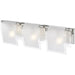 Zephyr Brushed Nickel Vanity | theLightShop