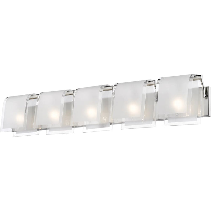 Zephyr Brushed Nickel Vanity | theLightShop