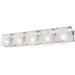 Zephyr Brushed Nickel Vanity | theLightShop