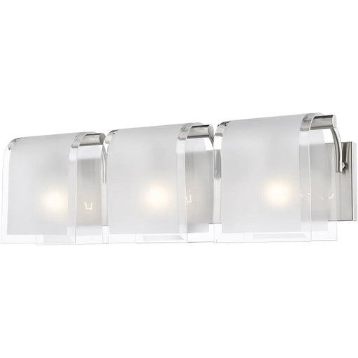 Zephyr Brushed Nickel Vanity | theLightShop