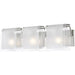 Zephyr Brushed Nickel Vanity | theLightShop