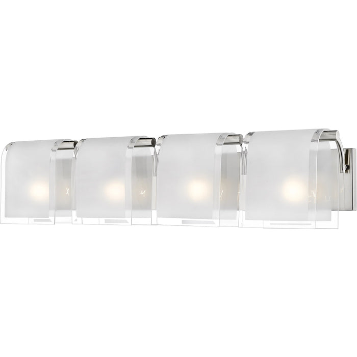 Zephyr Brushed Nickel Vanity | theLightShop