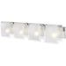 Zephyr Brushed Nickel Vanity | theLightShop