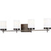 Zire Brushed Oil Rubbed Bronze LED Vanity Fixture - Bath & Vanity