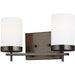 Zire Brushed Oil Rubbed Bronze LED Vanity Fixture - Bath & Vanity