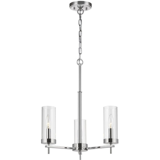 Zire Chrome Chandelier - Chandeliers