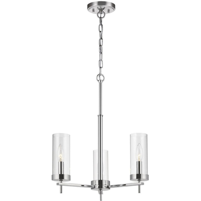 Zire Chrome Chandelier - Chandeliers