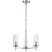 Zire Chrome LED Chandelier - Chandeliers