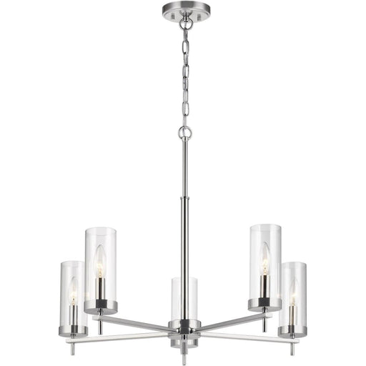 Zire Chrome LED Chandelier - Chandeliers