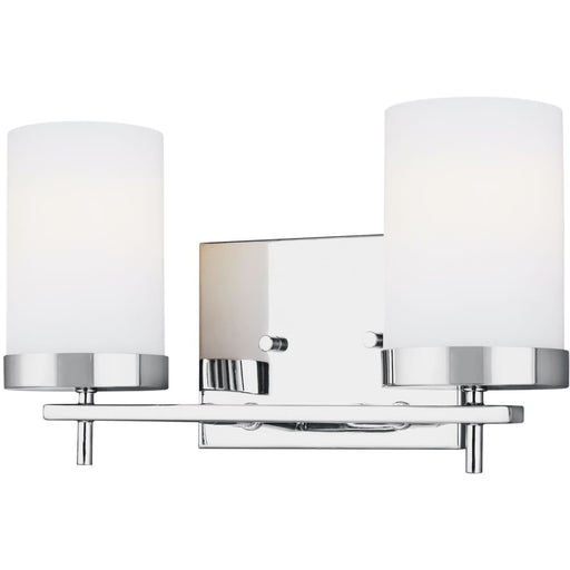 Zire Chrome LED Vanity Fixture - Bath & Vanity